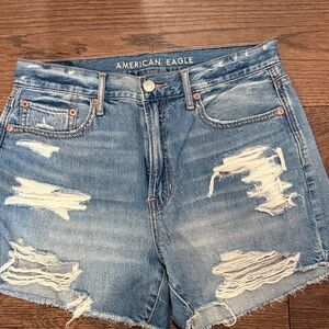 American Eagle Distressed Denim Women Shorts